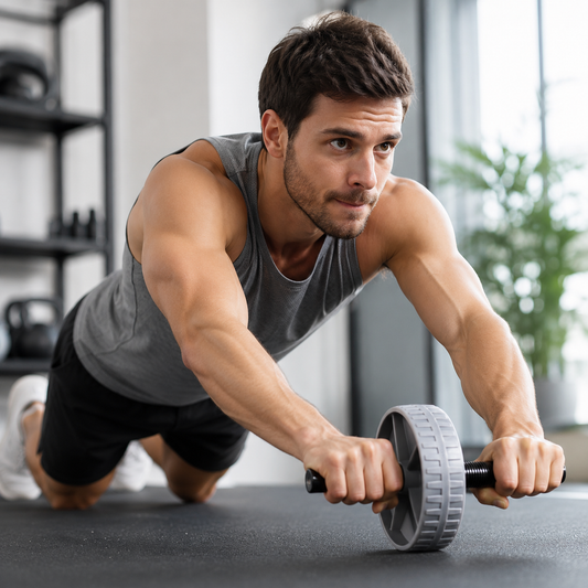 CoreCrush Pro™ – Ultra-Stable Ab Roller Wheel for Total Core Strength